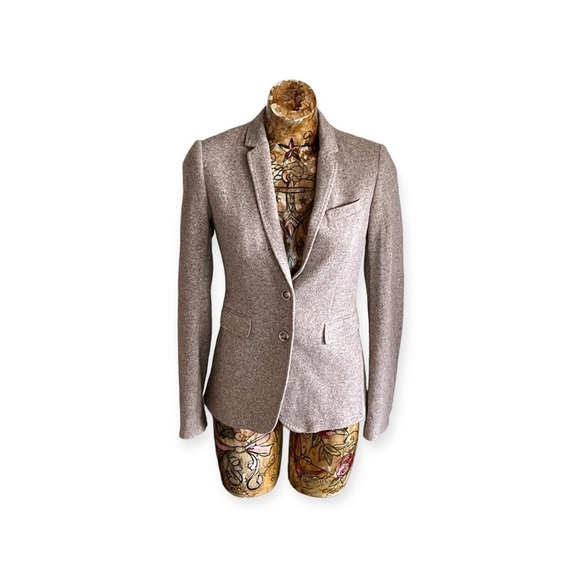 Mossimo Dutti blazer business casual office size 4 small wool blend - Picture 1 of 8